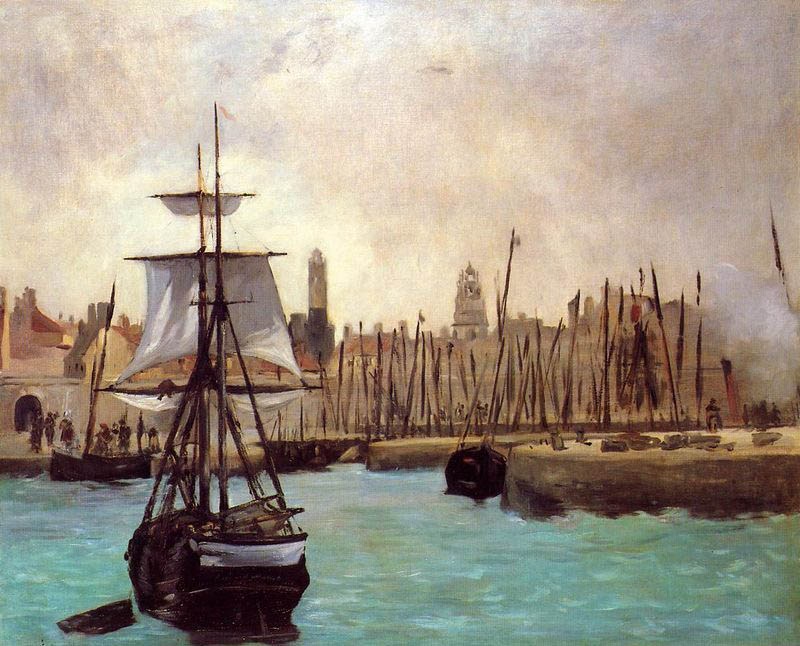 Edouard Manet The Port of Calais